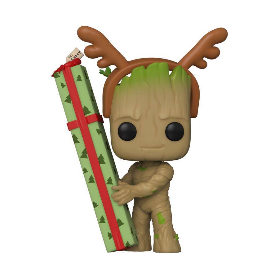 Marvel - I Am Groot - Fancy Groot Pop! Vinyl Figure - Toys and Collectibles  - EB Games New Zealand